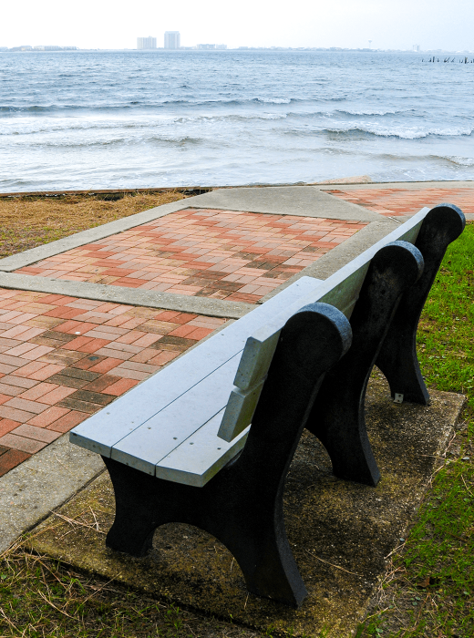 Navarre Park Nature Walk with Memorial Bench